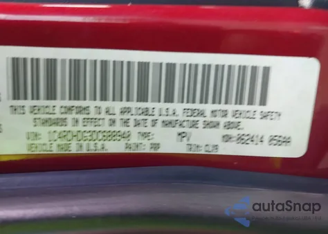 2013 Dodge Durango Crew from USA, damaged, VIN 1C4RDHDG3DC688940